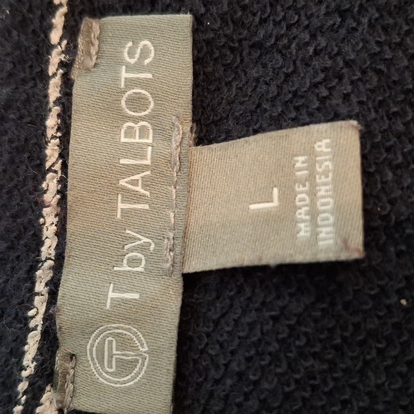 T by Talbots Longsleeve Mixed Print Dress - Picture 13 of 14